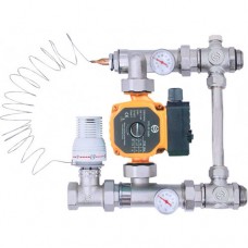 PROFLine XF 15189 насосная группа 1" с насосом RS 25/6 G, термостатический клапан с капилляром, термометры