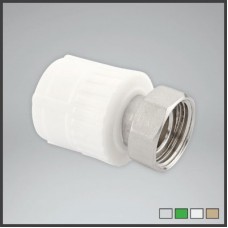 Муфта ПП с накидной гайкой 20х1/2