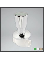 Кран ПП шаровый хром 20